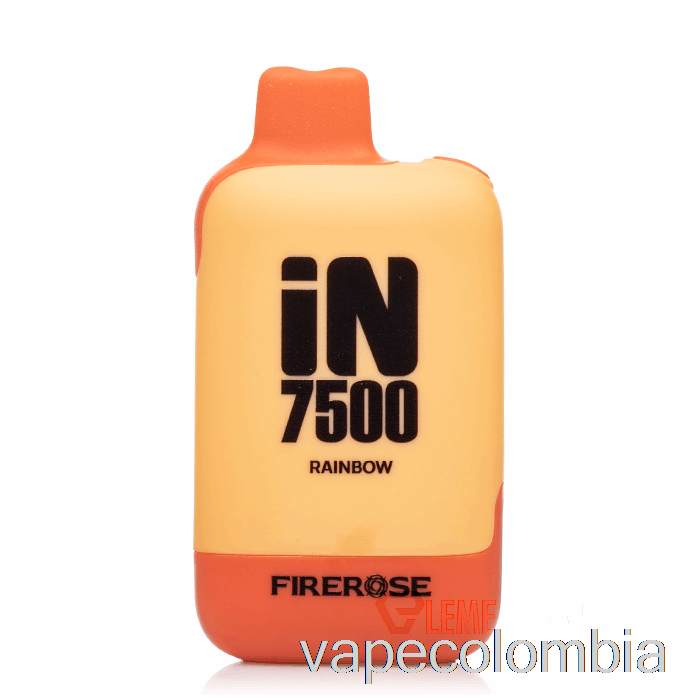 Kit Vape Completo Firerose In7500 Desechable Arcoiris